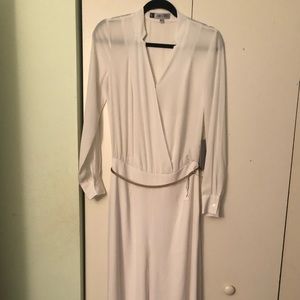 White jumpsuit by Jennifer Lopez